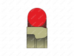 Уплотнение штока 25x32.3x3.2 аналог RSK100250 STEPSEAL 2K TRELLEBORG, Código de product 70-08-950537, Poliuretano, PTFE+PU87*M, Imagen №1